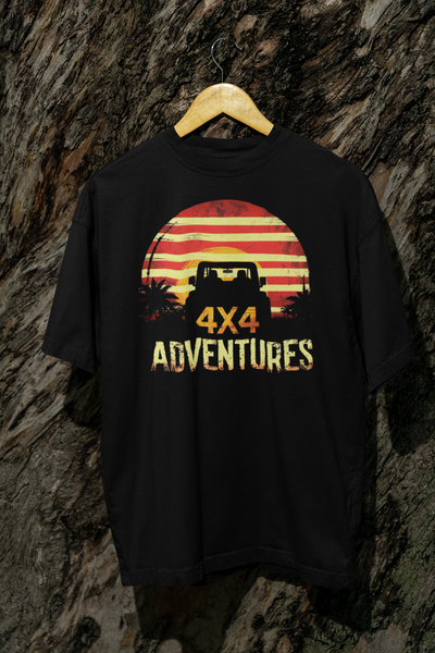 "4x4 Jungle Adventures T-Shirt – Explore the Wild in Style"