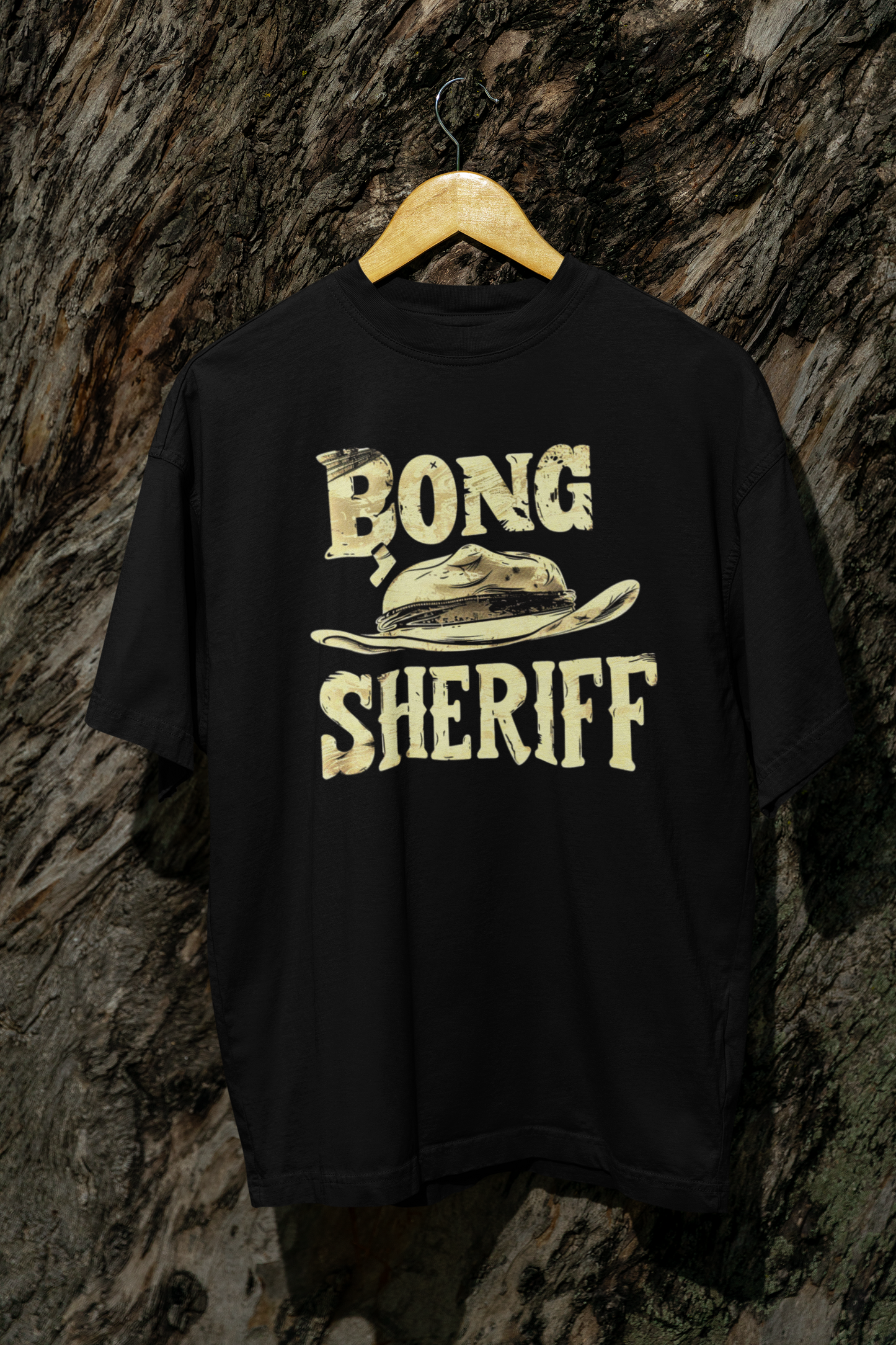 "Bong Sheriff" Adult T-Shirt Design