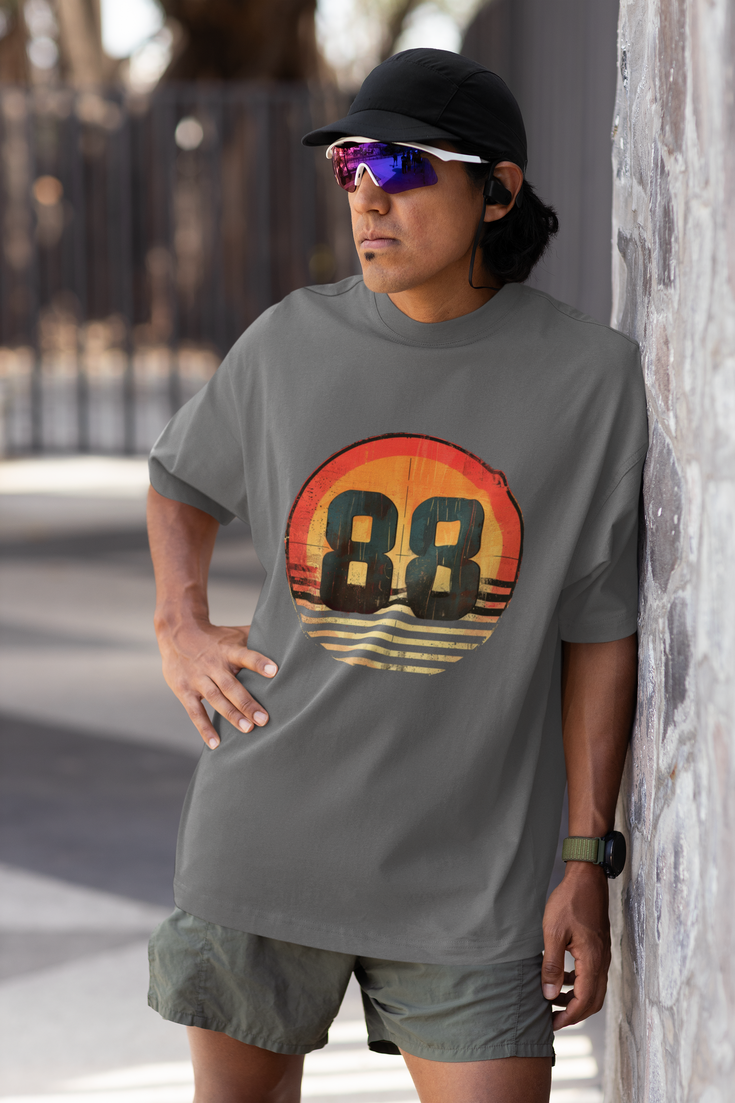 Lucky "88" Number T-shirt design