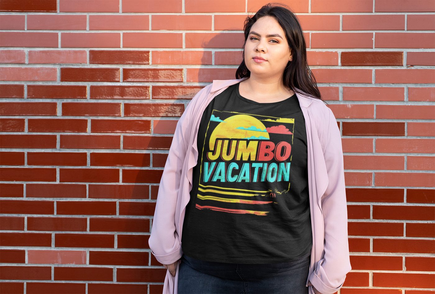 Jumbo Vacation T-Shirt - Fun, Bold, and Ready for Adventure!