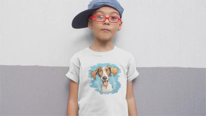 Happy Dog T-shirt Design