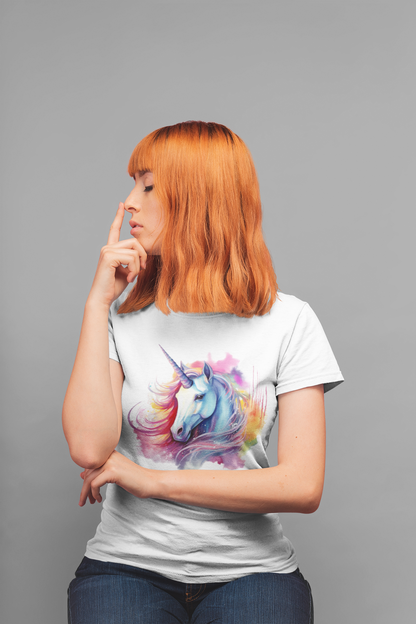 Horses and unicorns collection: Dreamy Unicorn Watercolor Design