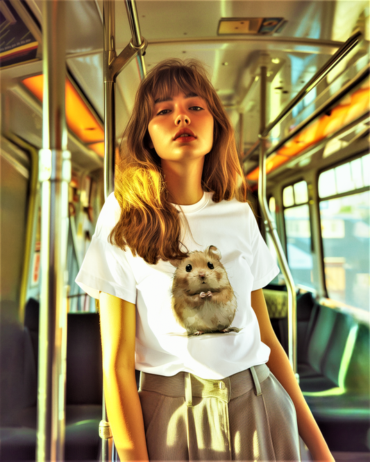 Lovely Hamster Pet T-shirt design