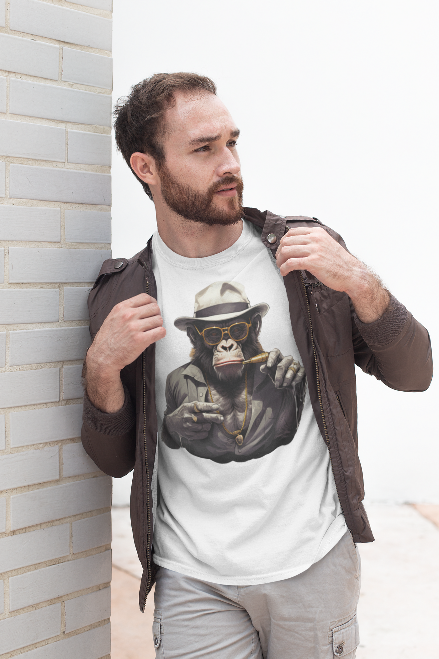 Apes design collection: Gangsta monkey