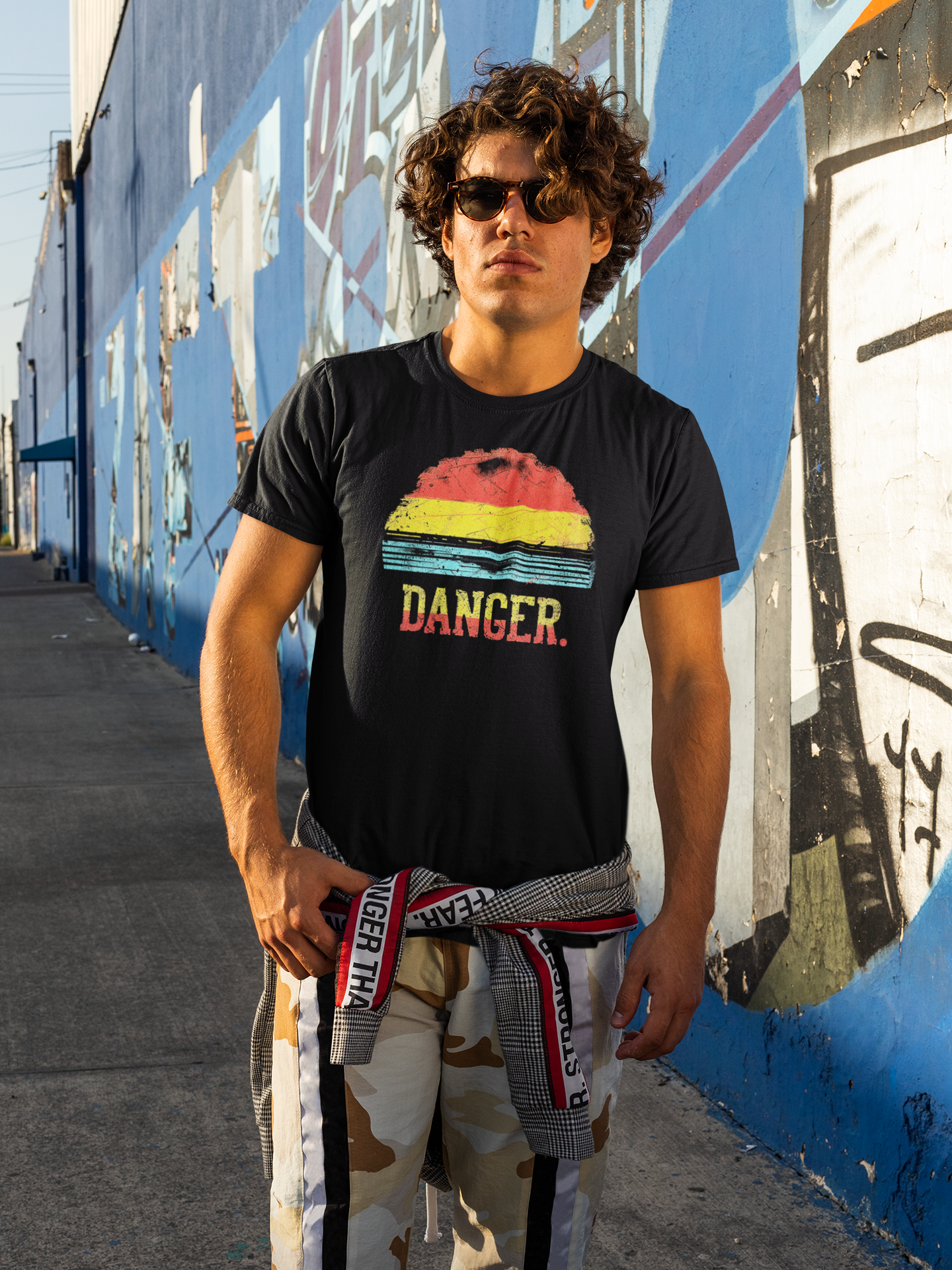 SUNSET DANGER T-Shirt – Embrace the Thrill of the Horizon