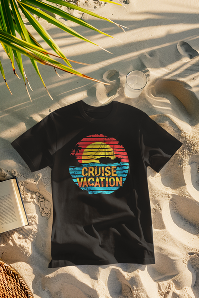 "Sea Cruise Vacation T-Shirt - Nautical Travel Adventure, Ocean Getaway Tee"