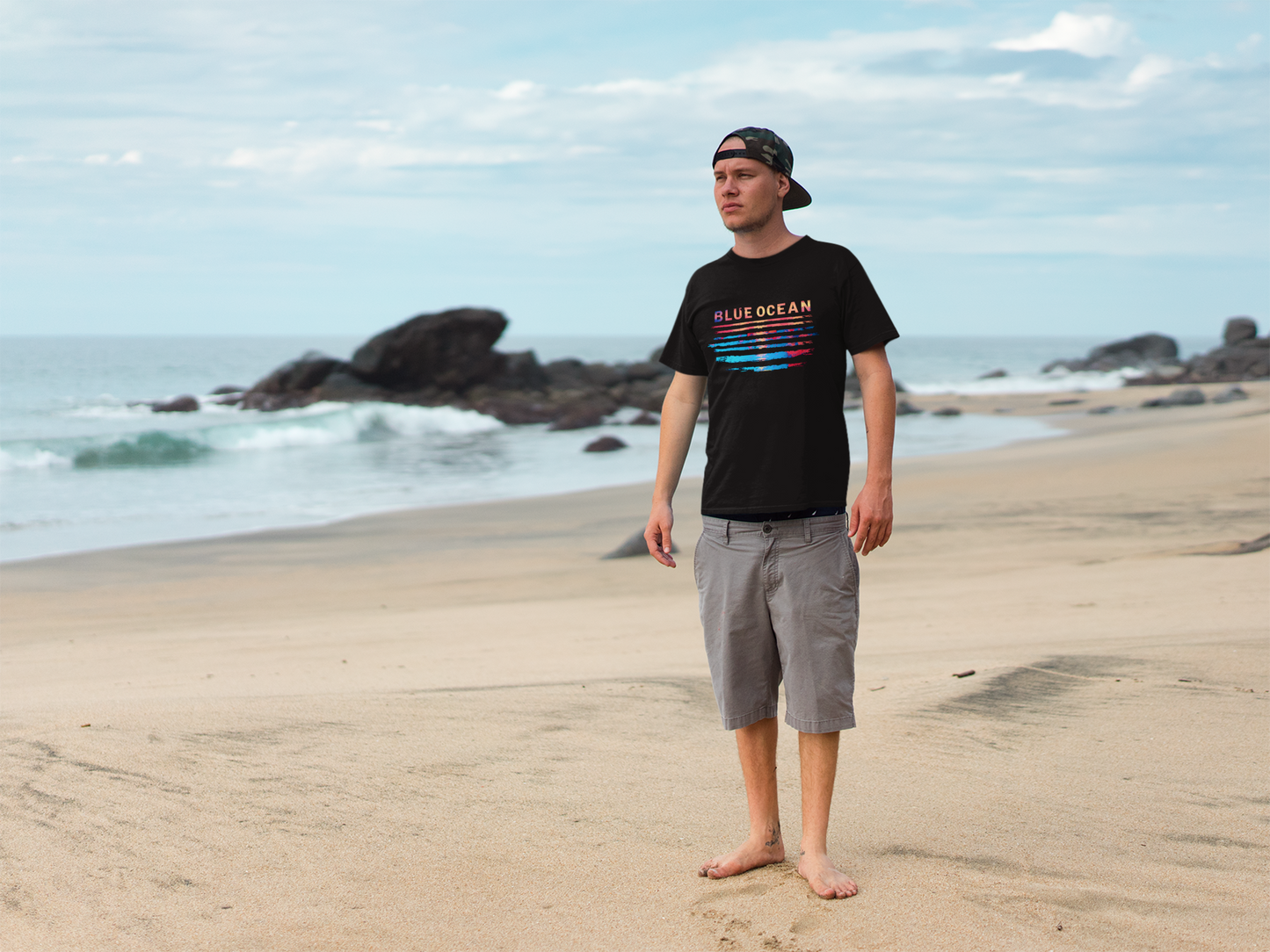 Blue Ocean T-Shirt – Dive into the Beauty of Your Favorite Coastal Destination!