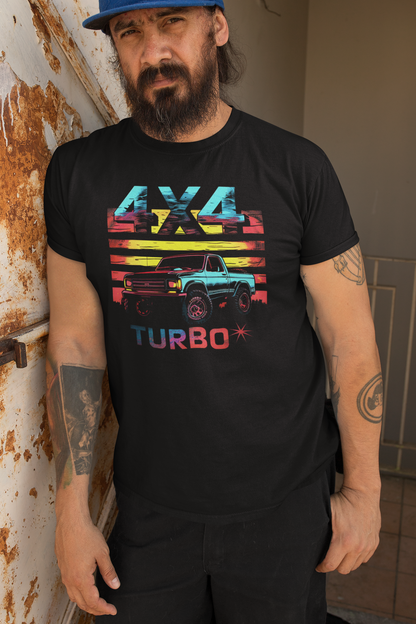 "4x4 Turbo Offroad T-Shirt Collection – Power-Packed Gear for Off-Road Warriors"