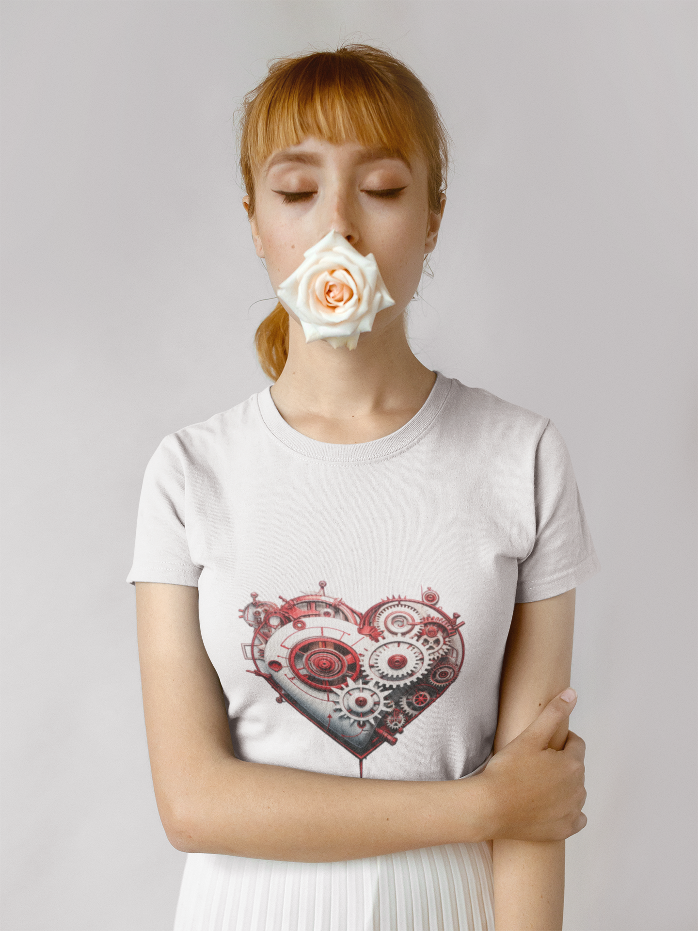 Hearts collection: Mechanical gears heart