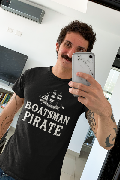 "Sails Ship Boatsman Pirate" Maritime T-Shirt