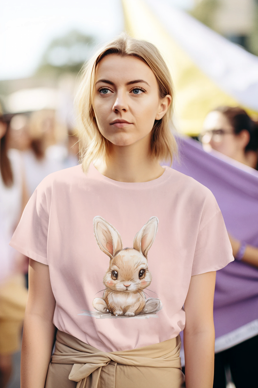 Lovely Bunny T-shirt design