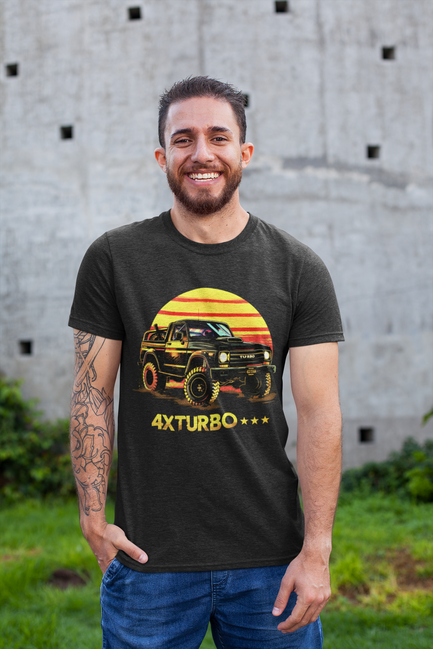 "4X Turbo Offroad Adventure T-Shirt – Unleash the Power of the Trails"