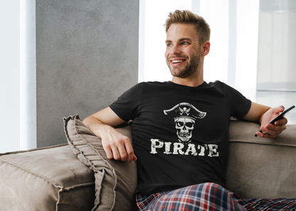 "Skull Captain Pirate" Maritime T-Shirt