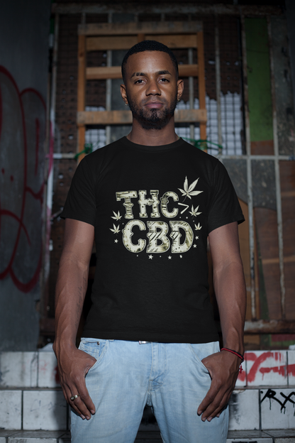 THC is Better Than CBD | 420 Adult T-Shirt | Unisex Cannabis Lovers Tee