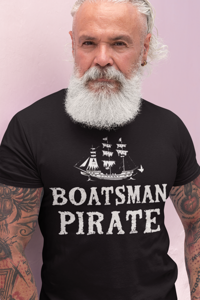 "Sails Ship Boatsman Pirate" Maritime T-Shirt