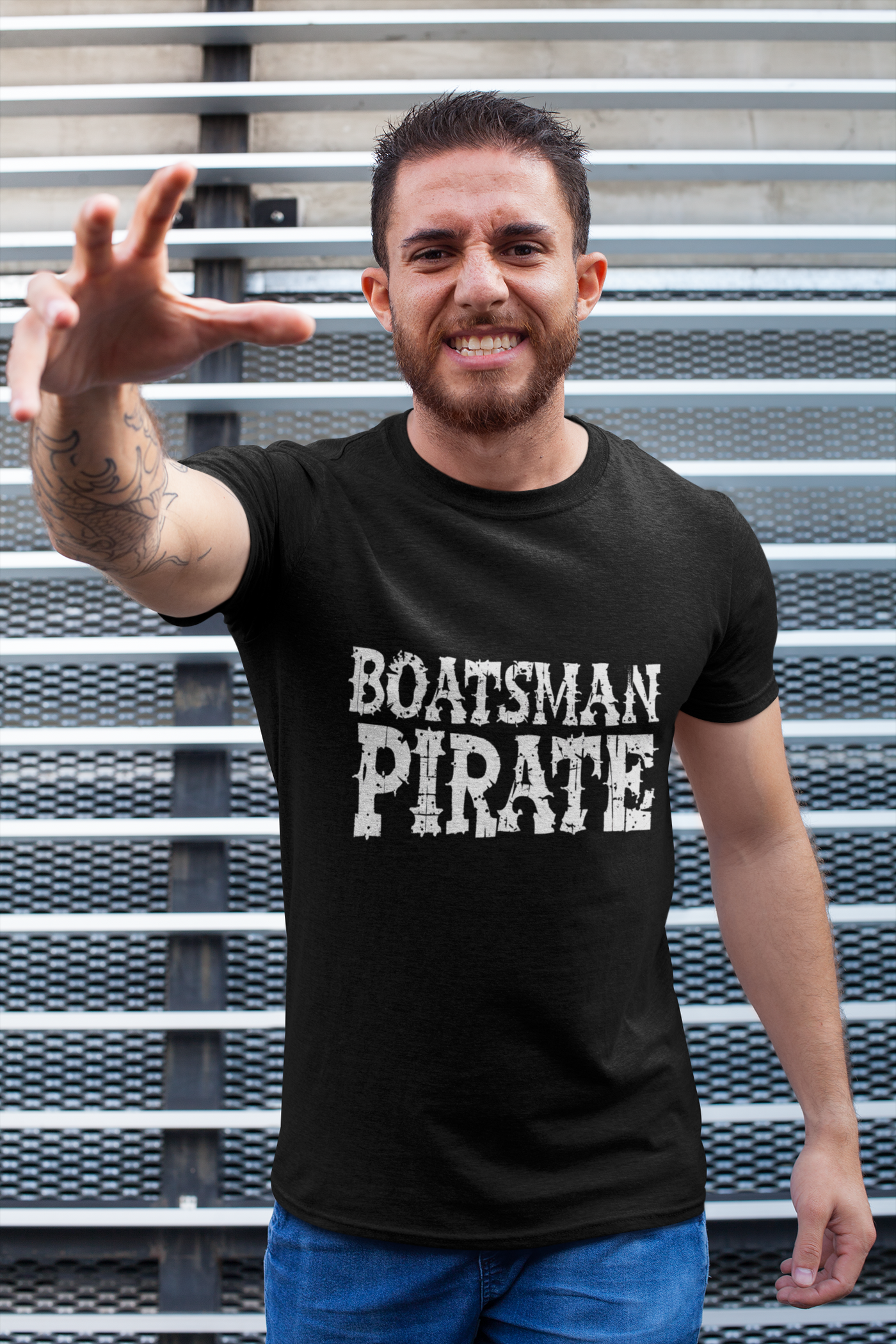 "Boatsman Pirate" Maritime T-Shirt