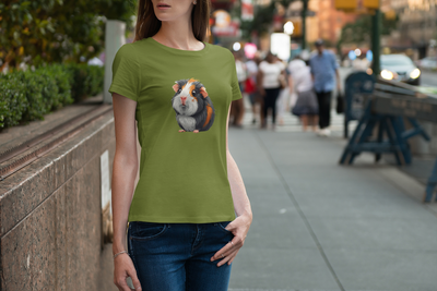 Funny Guinea Pig T-shirt design