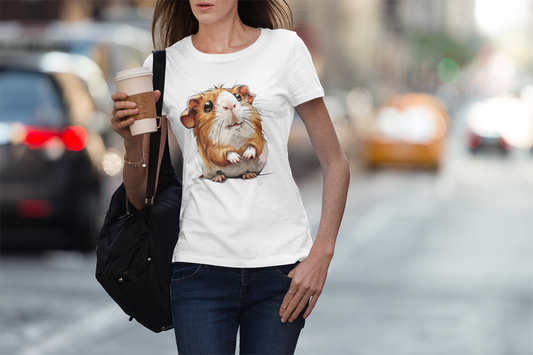 Cute Guinea Pig T-shirt design