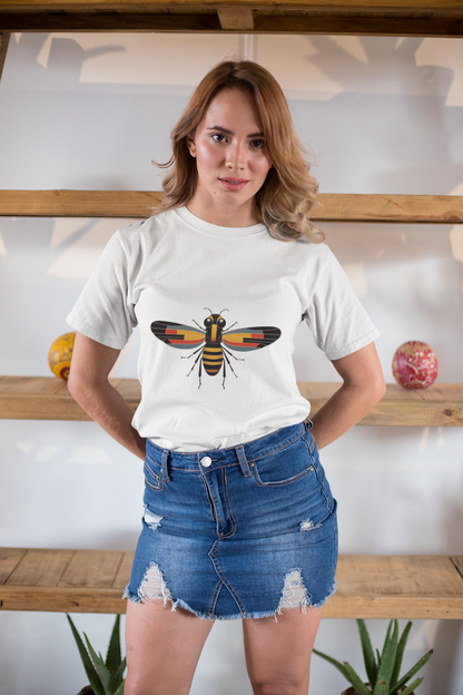 Amazing insects collection: Graphical bee design