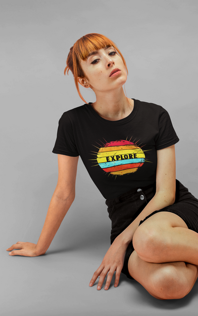 "Explore Adventure T-Shirt - Outdoor Travel, Wanderlust Graphic Tee"