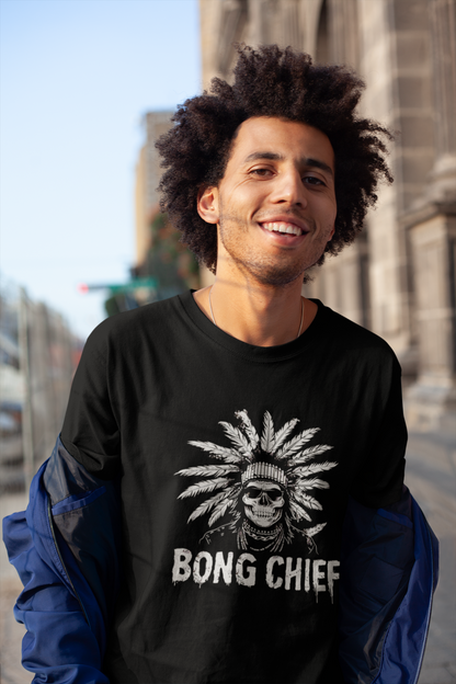 "Bong Chief" 420 Friendly Adult T-Shirt Design