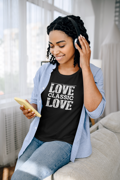 "Love, Classic LOVE" Motorcycle T-Shirt