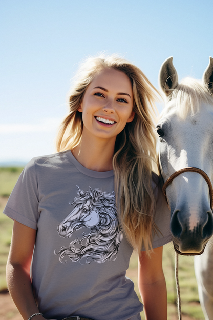 Enchanted Horse T-shirt design