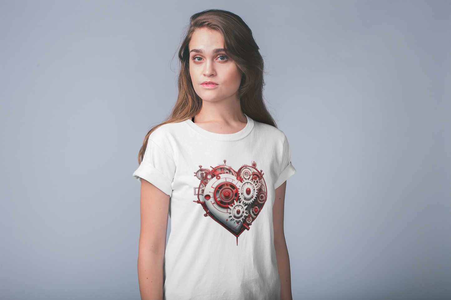 Hearts collection: Mechanical gears heart